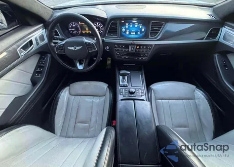 2018 Genesis G80 Sport из США, поврежденный, VIN KMHGN4JB9JU274939